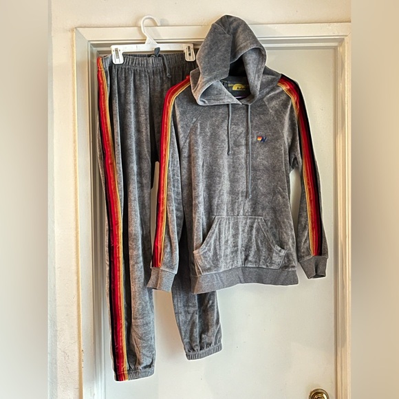 Aviator Nation Grey Sweatshirt pullover great condition size small *separate* - Picture 4 of 4